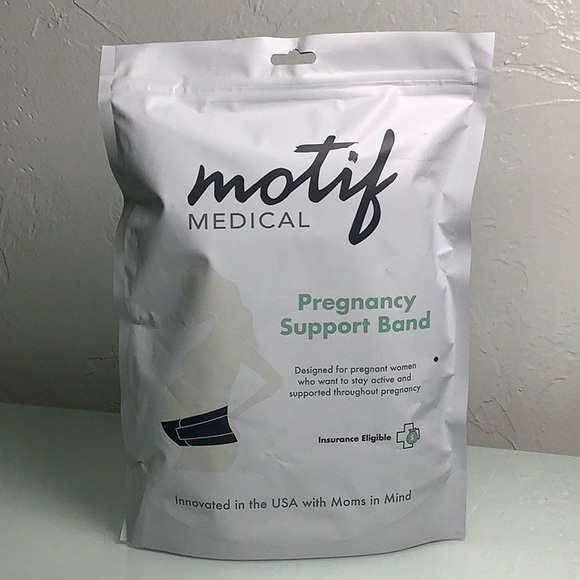 Motif Medical Pregnancy Support Band white size medium NWT SEALED - Picture 1 of 9